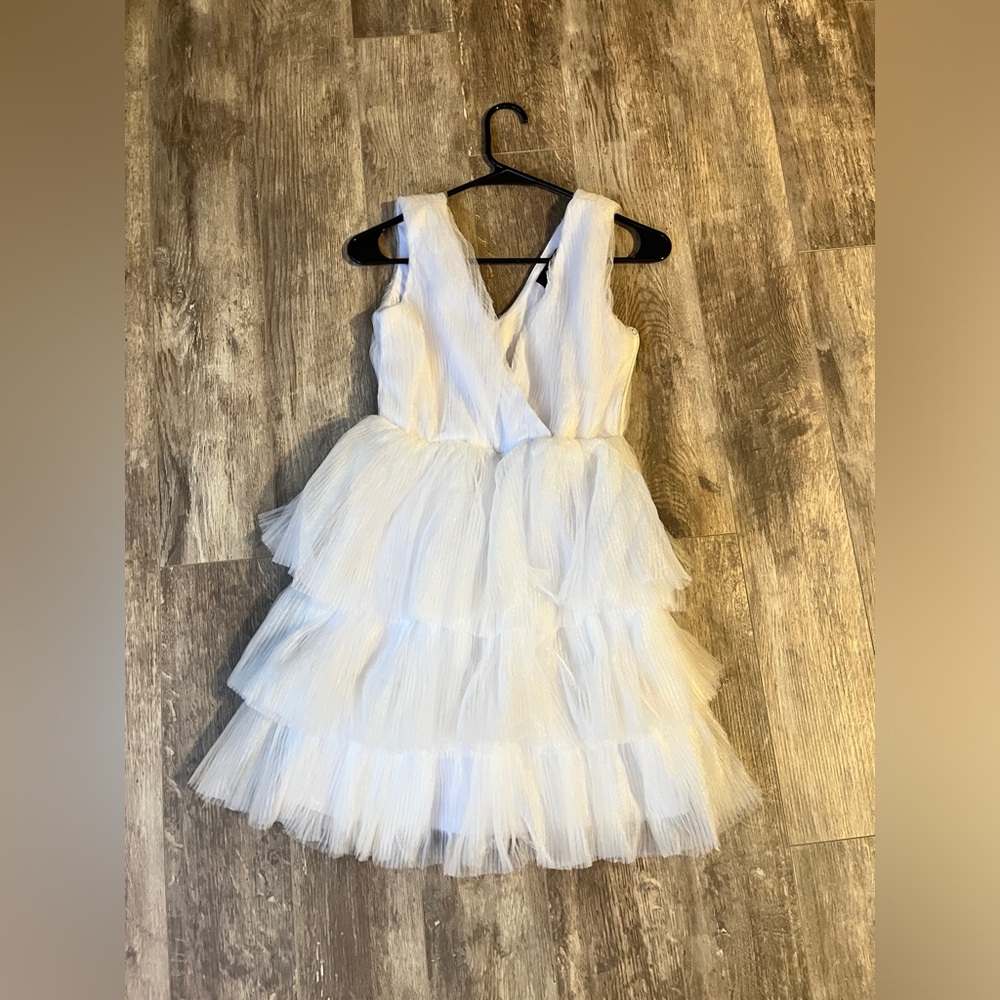 White lulus dress